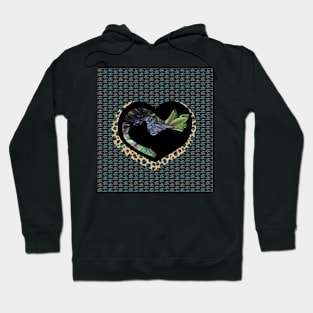 Cat heart Hoodie